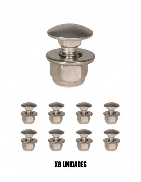 Sistema de montaje completo para baúl 95L tornillos